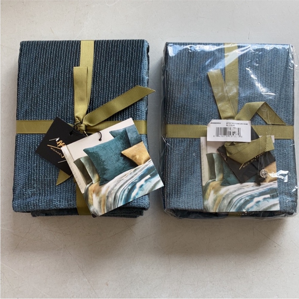 NWT Micheal Aram King Duvet Cover, 2 King Pillowcase, 2 Euro Shams Set - Picture 3 of 7